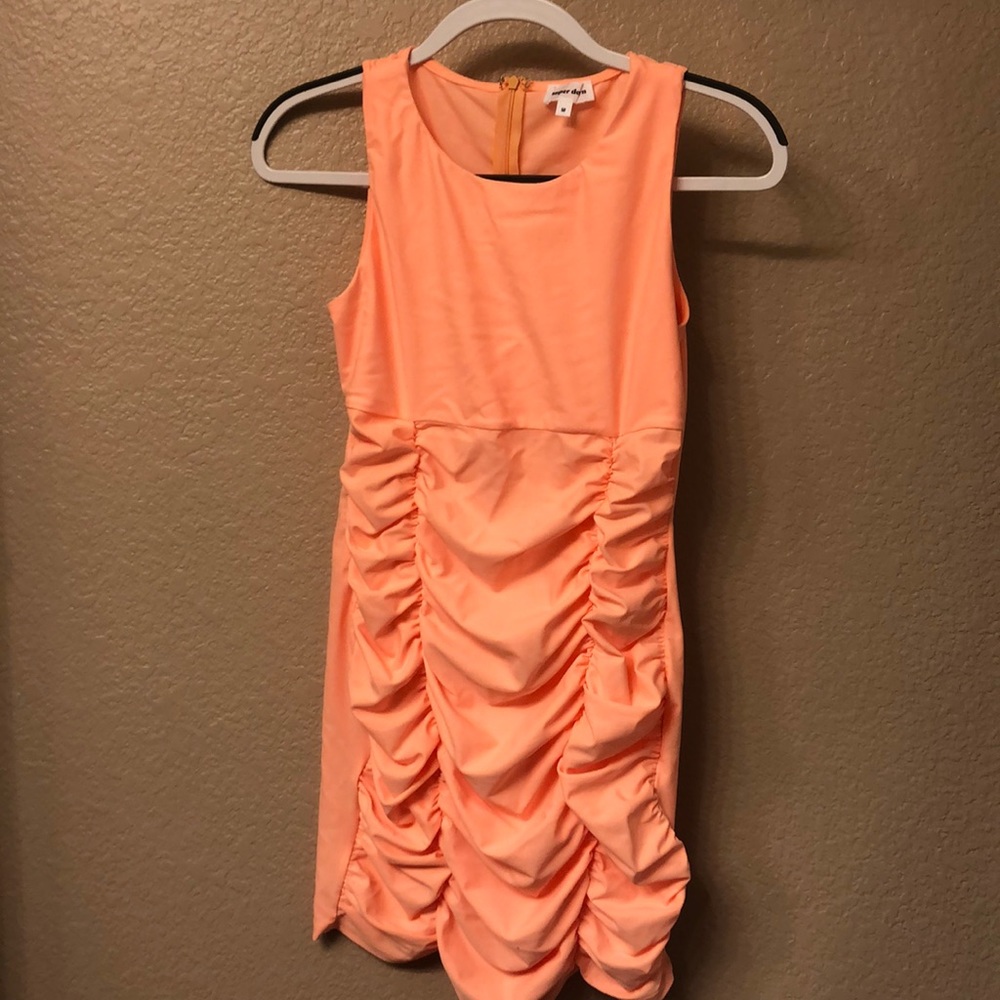 Rouged Mini Dress